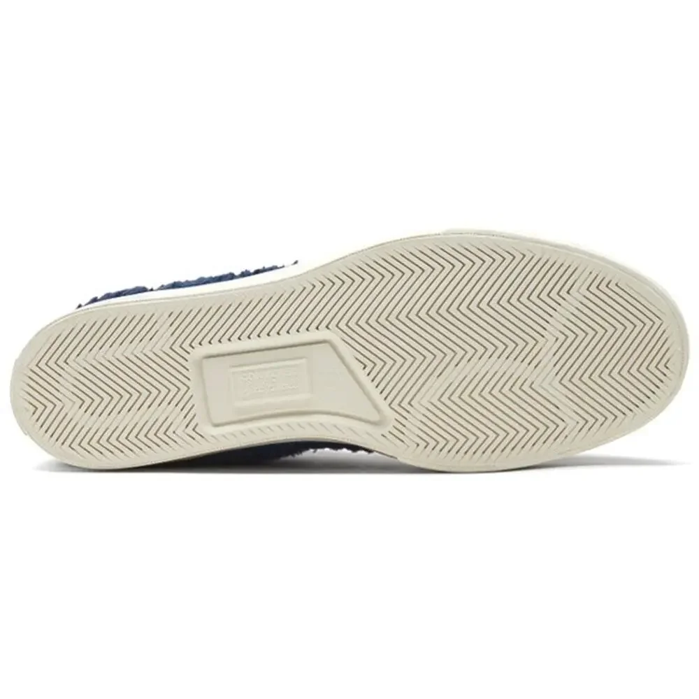 CONVERSE JACK PURCELL WOMEN’S 6 MID RETRO SHERPA NAVY LEMON 169790C